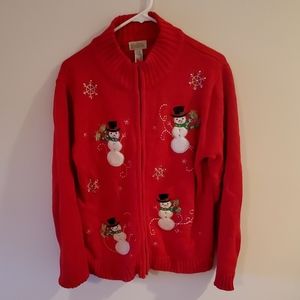 Womens large Christimas sweater.